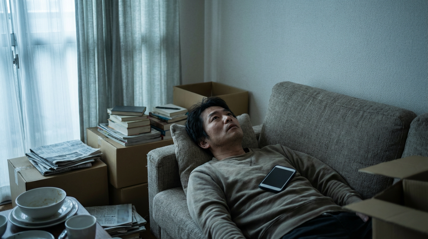 孤独死への恐怖と将来への不安