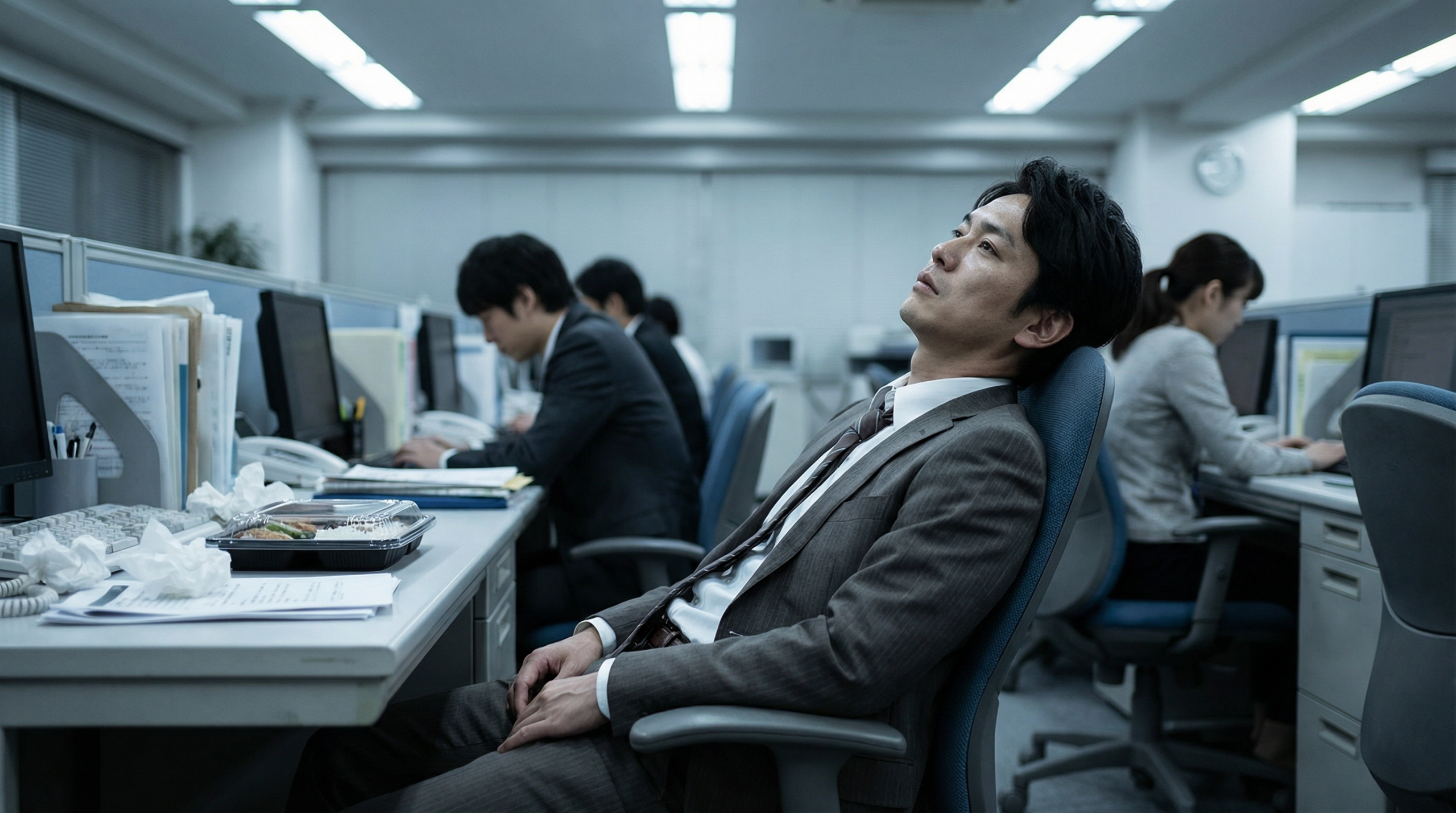 仕事が辛い30代男性に多い燃え尽き症候群の実態