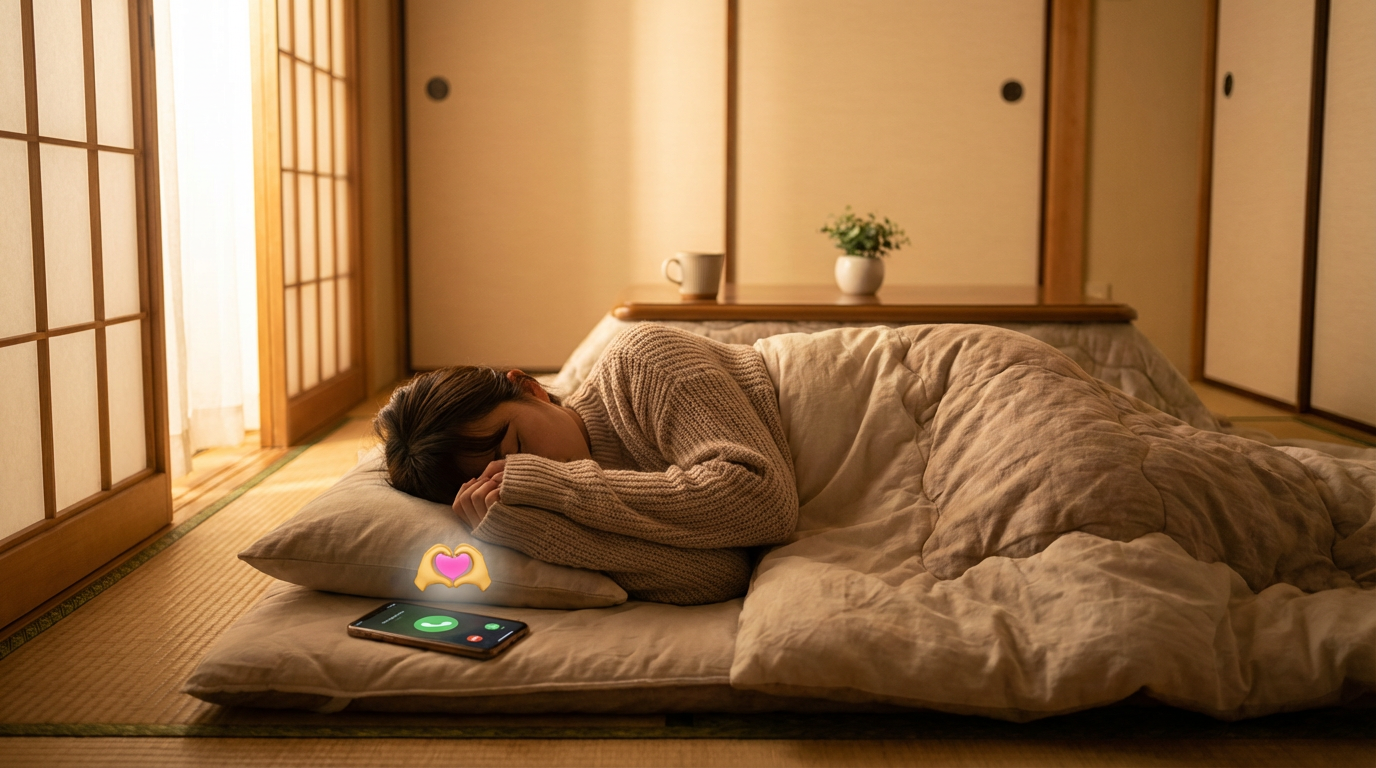 一人暮らし風邪中に使える無料見守りサービス