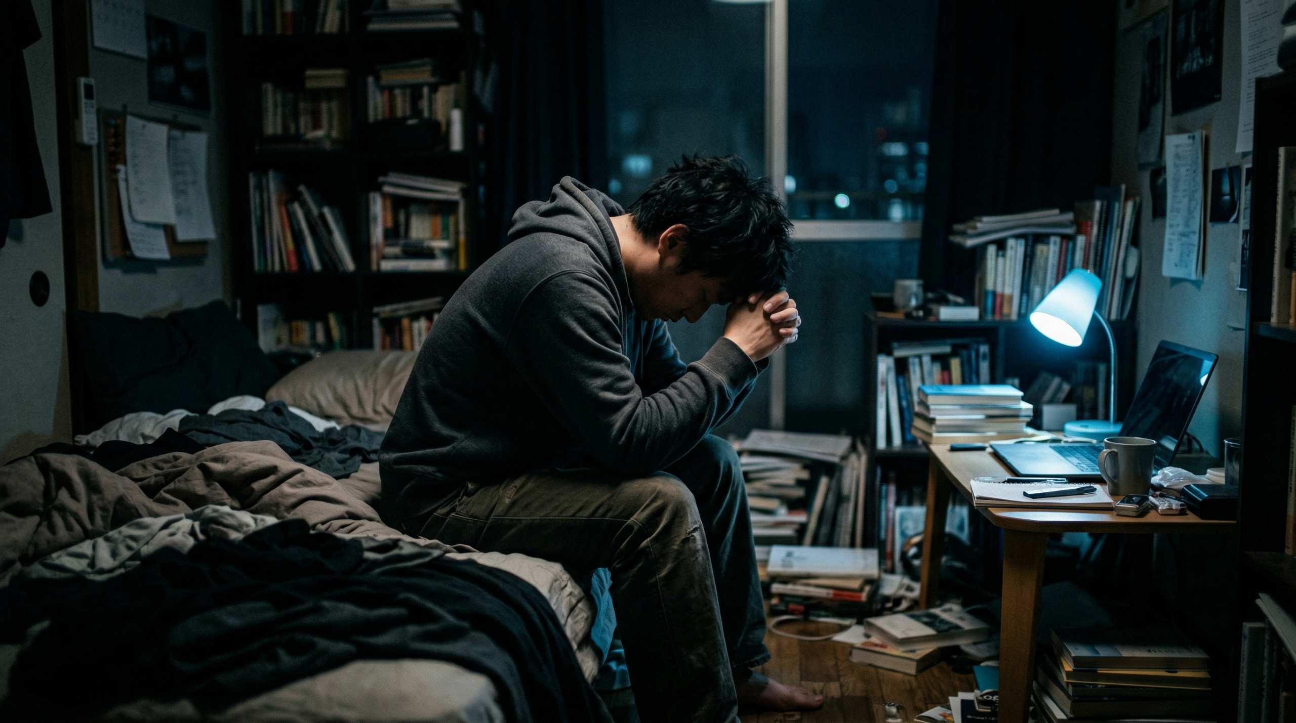 クォーターライフクライシスが引き起こす絶望感