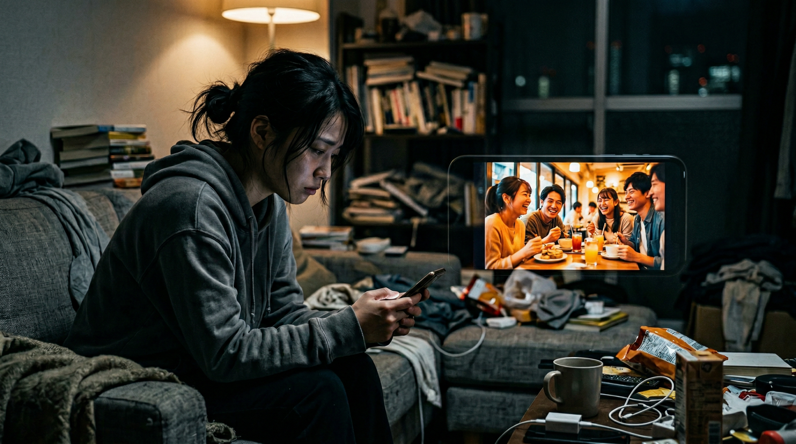 自分より幸せそうな同級生を見て落ち込む理由