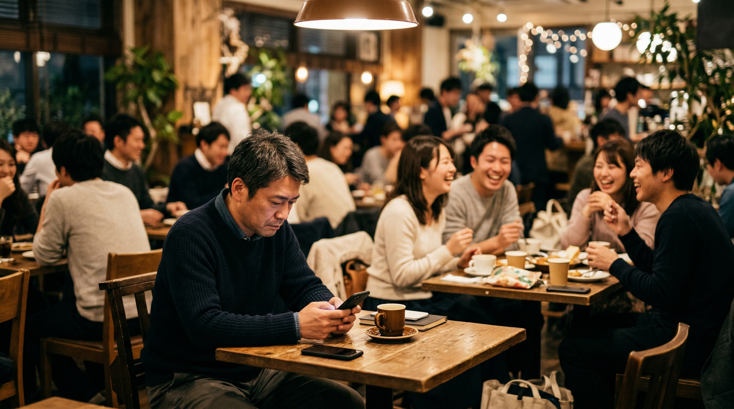 40代の52%が友人なしという驚きのデータ