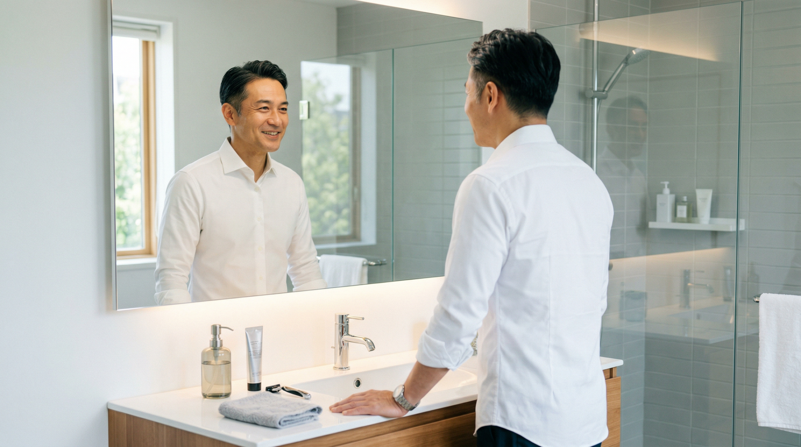 外見と清潔感を整えて自己効力感を取り戻す